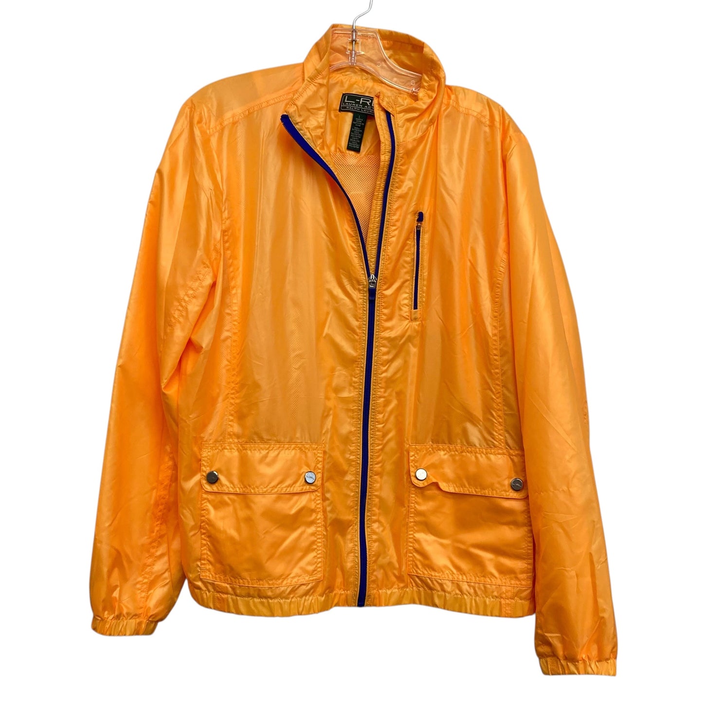 Jacket Windbreaker By Ralph Lauren In Orange, Size:L