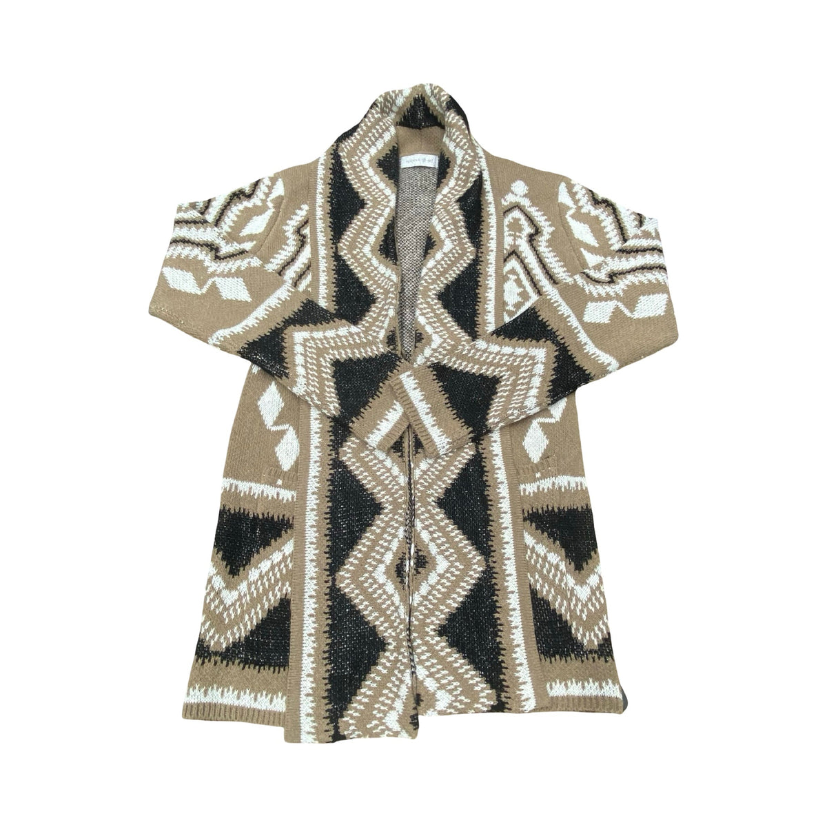 Sweater Cardigan By Wanna B In Multi, Size:L