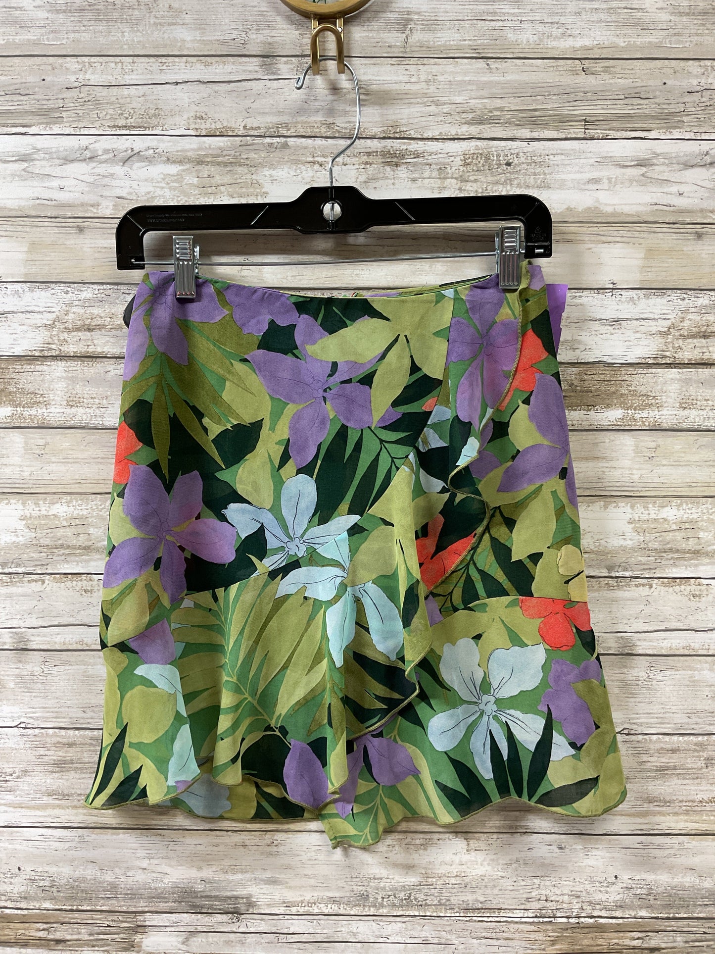 Skirt Mini & Short By Mng In Tropical Print, Size:Xs