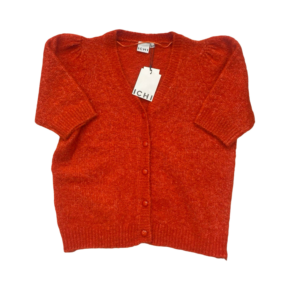 Sweater Cardigan By Cmc In Red, Size:L