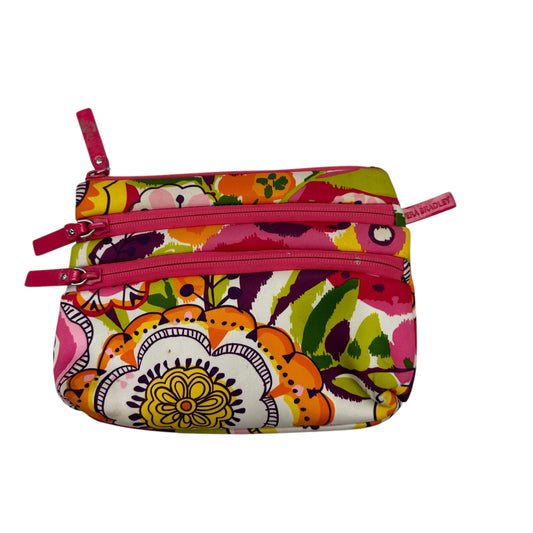 Makeup Bag By Vera Bradley In Pink, Size:Large