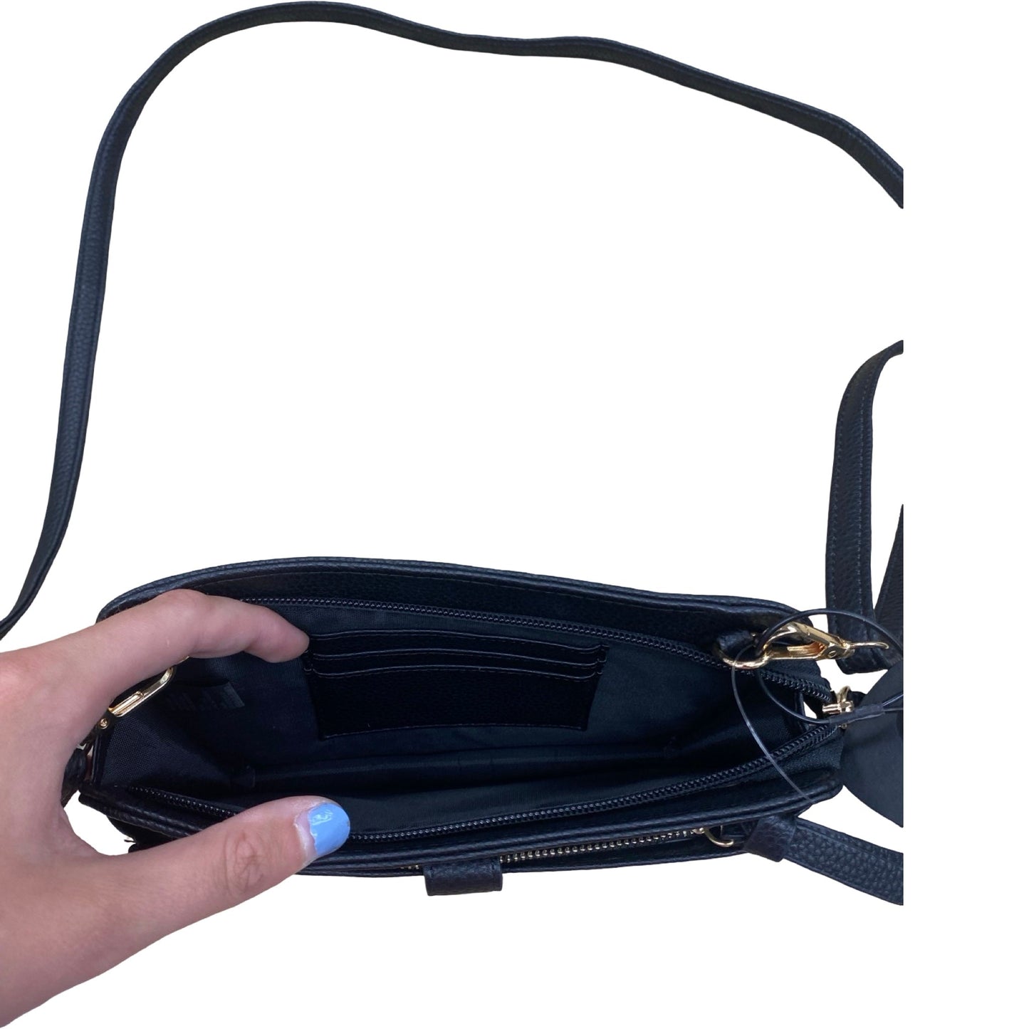 Handbag By Clothes Mentor In Black, Size:Small