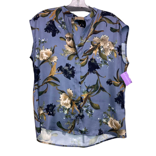 Top Sleeveless By Elie Tahari In Blue, Size:Xs