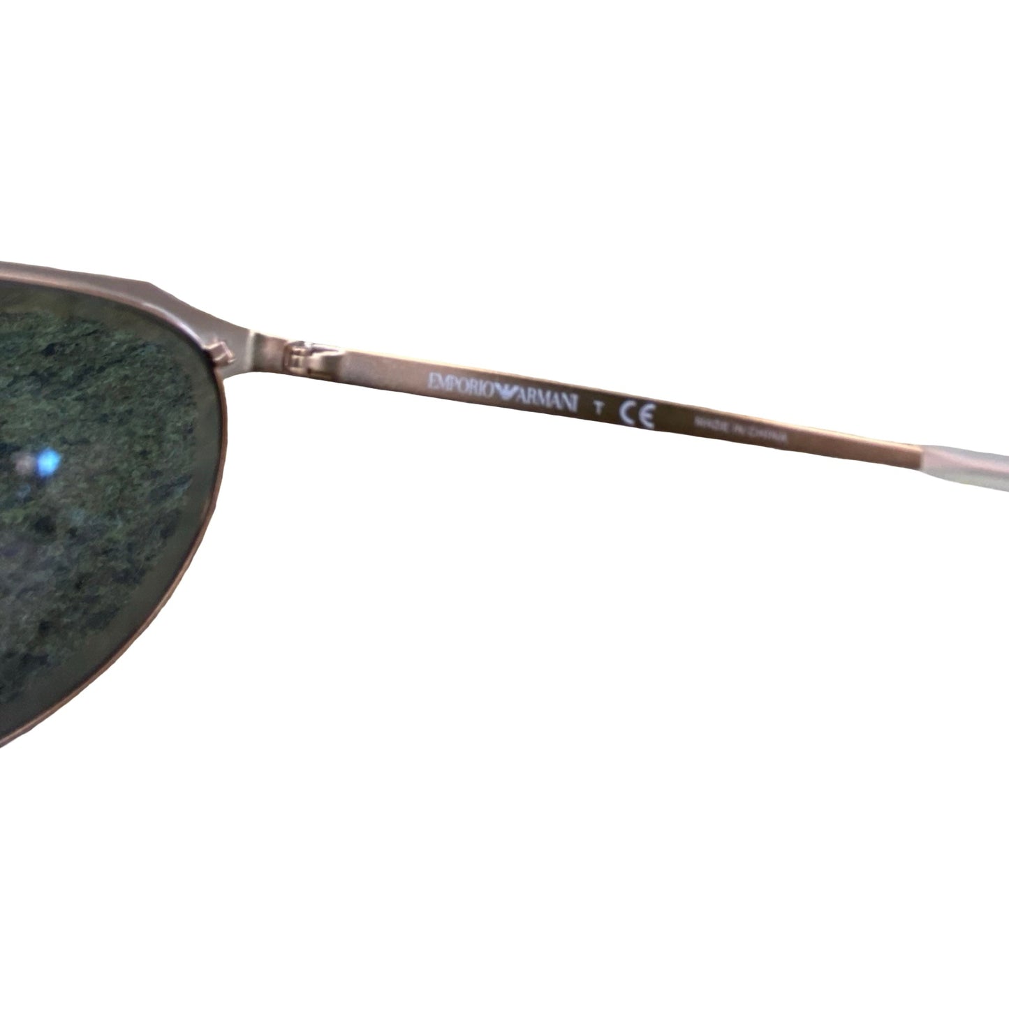 Sunglasses By Emporio Armani In Rose Gold, Size: