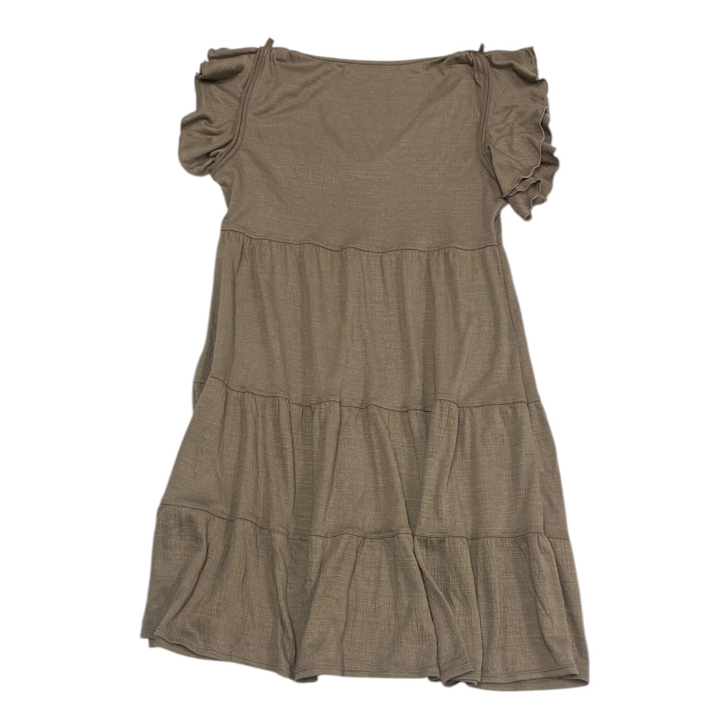 Dress Casual Midi By Max Studio In Brown, Size:S