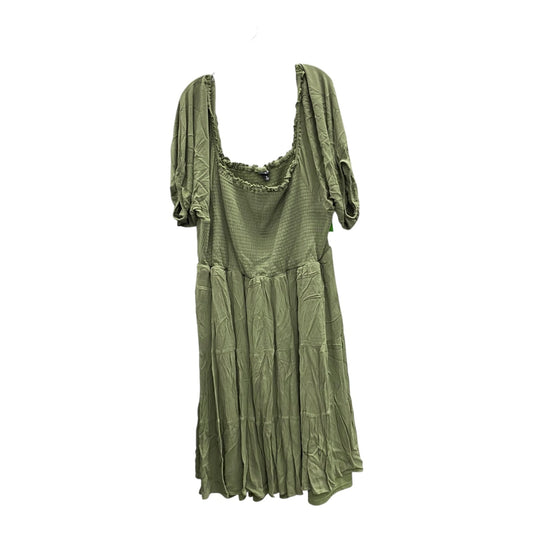 Dress Casual Midi By Torrid In Green, Size:6