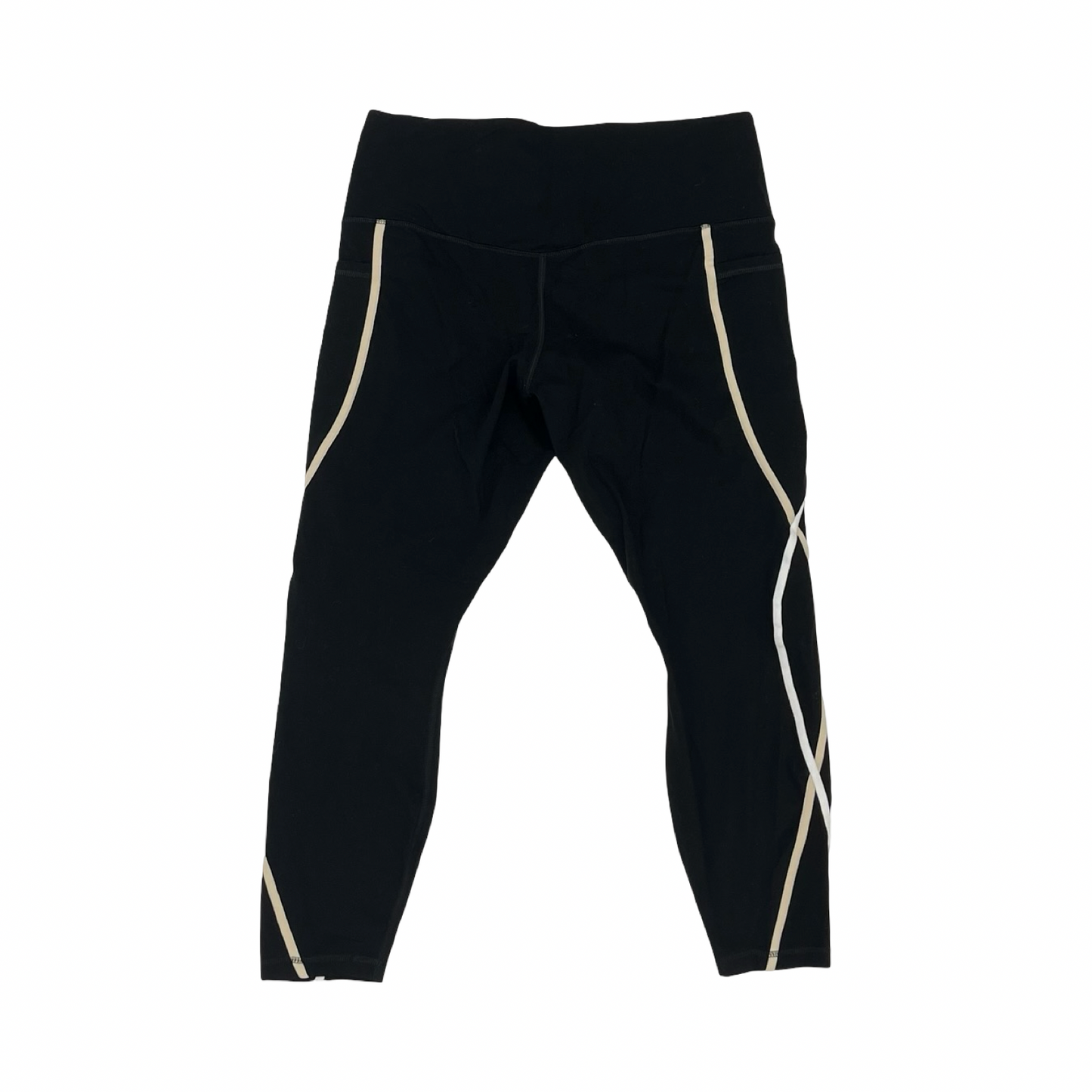 Athletic Leggings Capris By Members Mark In Black, Size:M