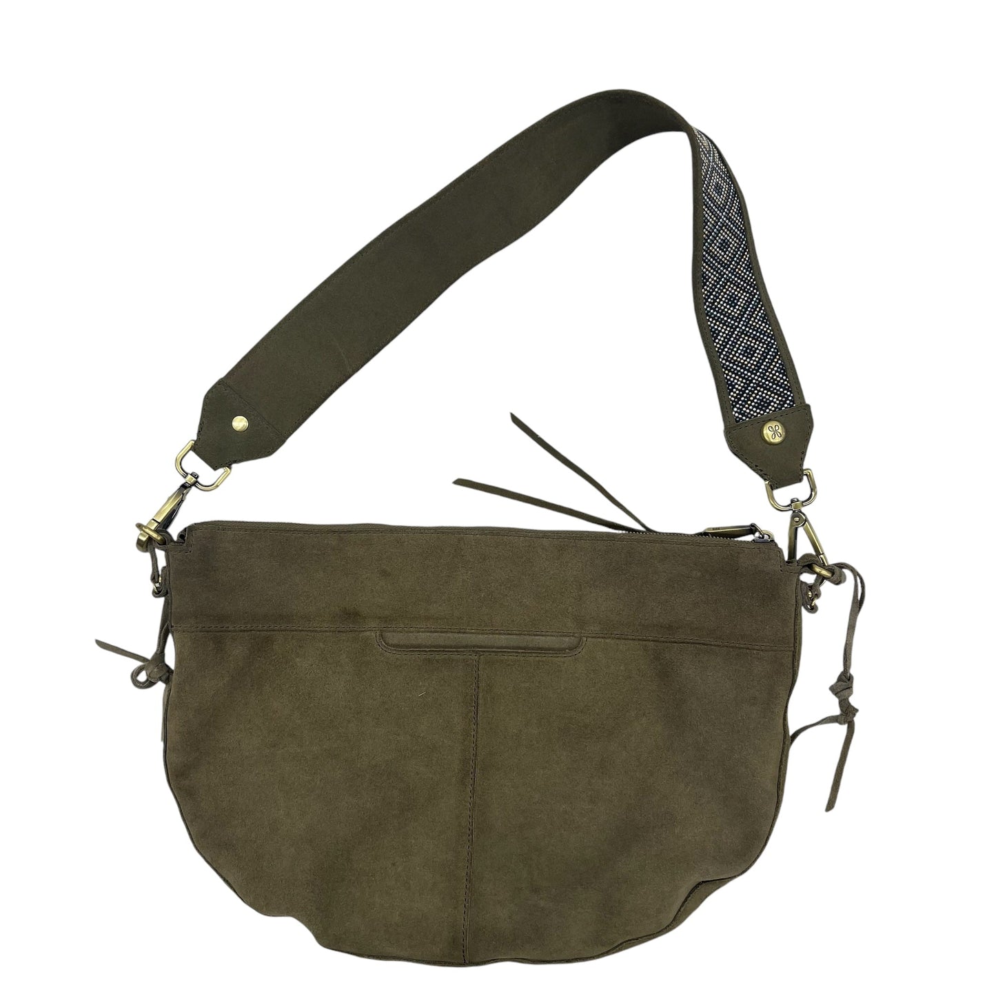 Handbag By Hobo Intl In Green, Size:Medium