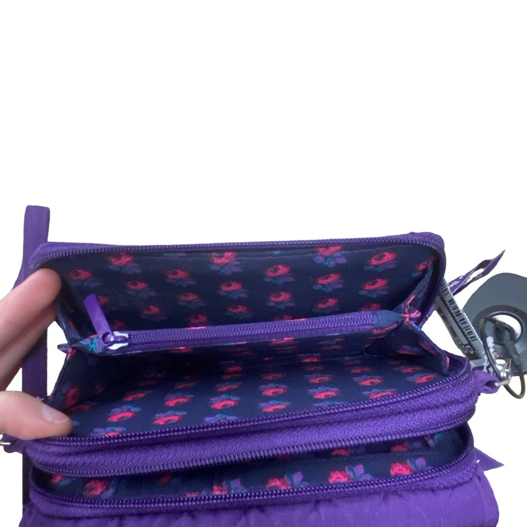 Handbag By Vera Bradley In Purple, Size:Small
