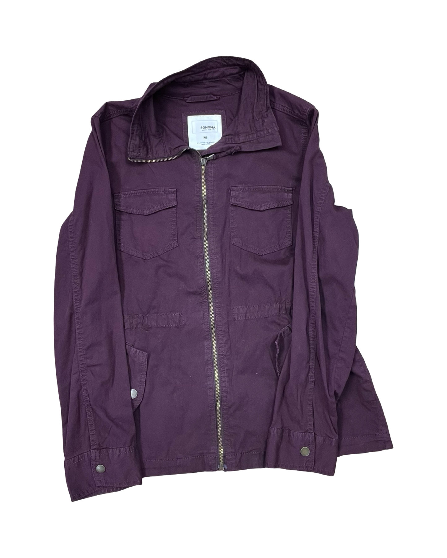 Jacket Other By Sonoma In Purple, Size:M