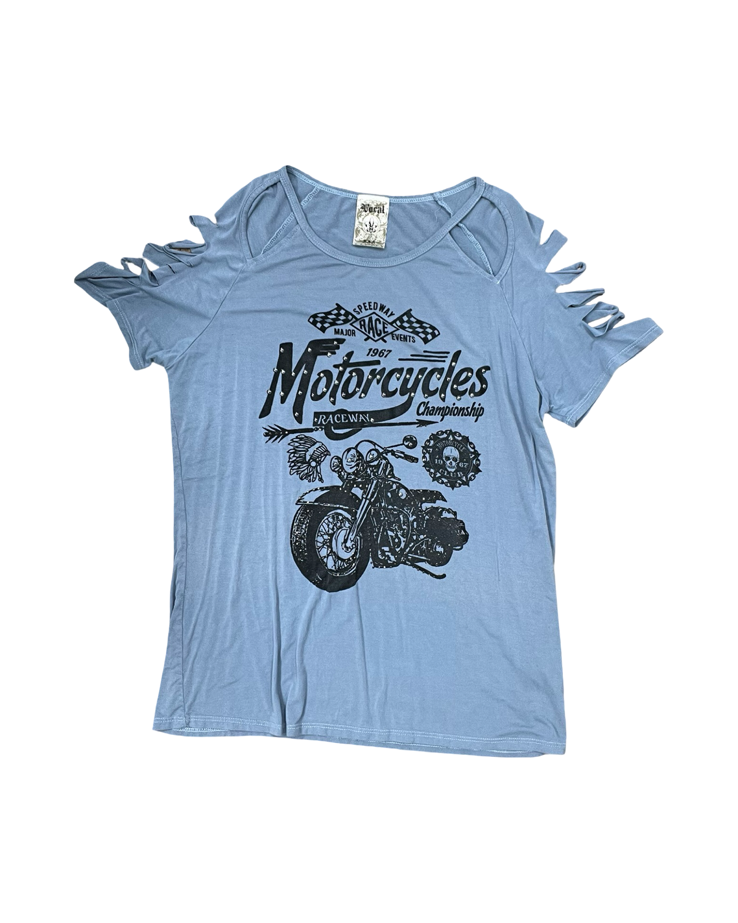 Top Ss By Vocal In Blue, Size:Xl