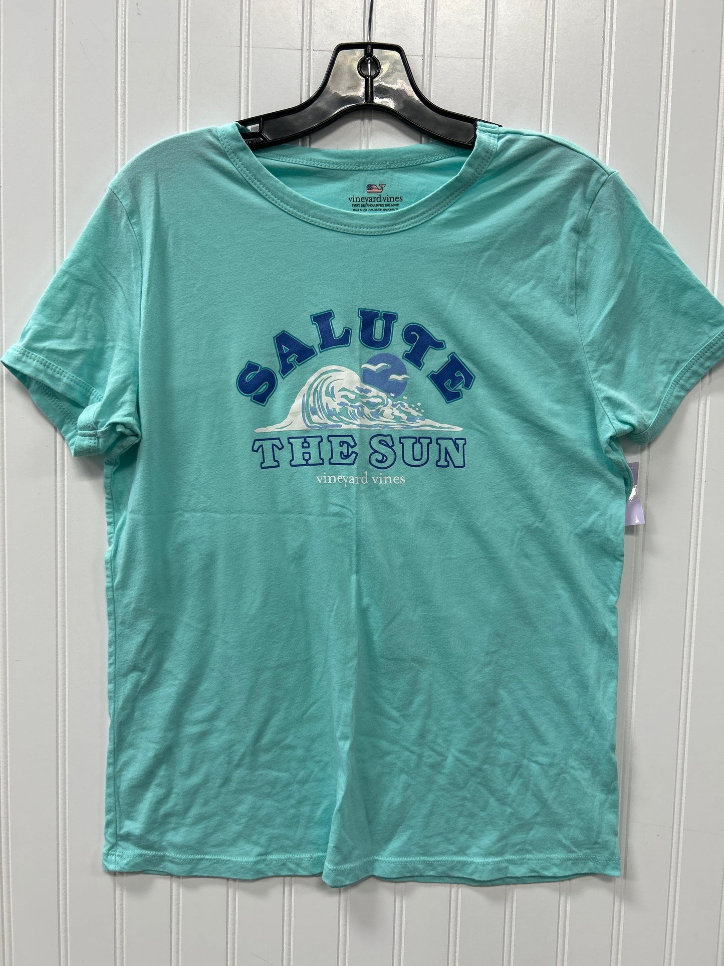 Top Ss By Vineyard Vines In Aqua, Size:L