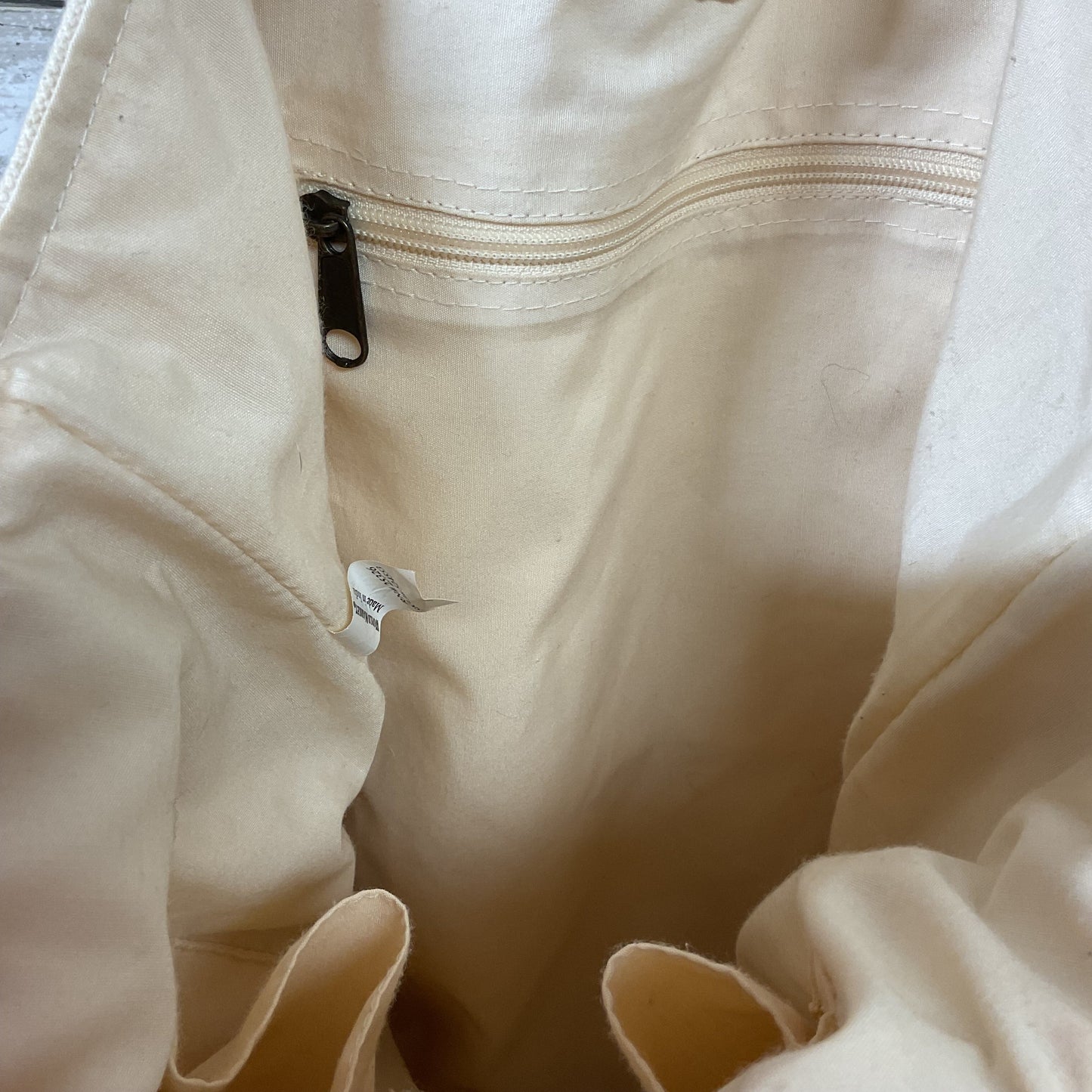 Tote By World Market In Cream, Size:Large