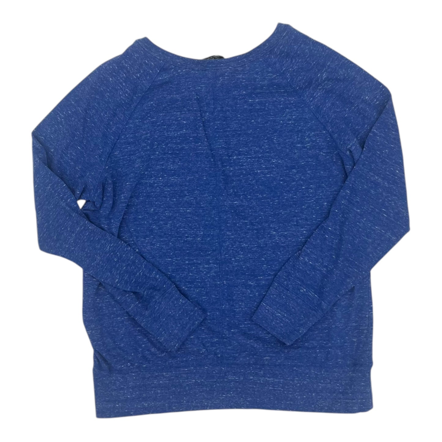 Athletic Top Ls Crewneck By Nike Apparel In Blue, Size:L