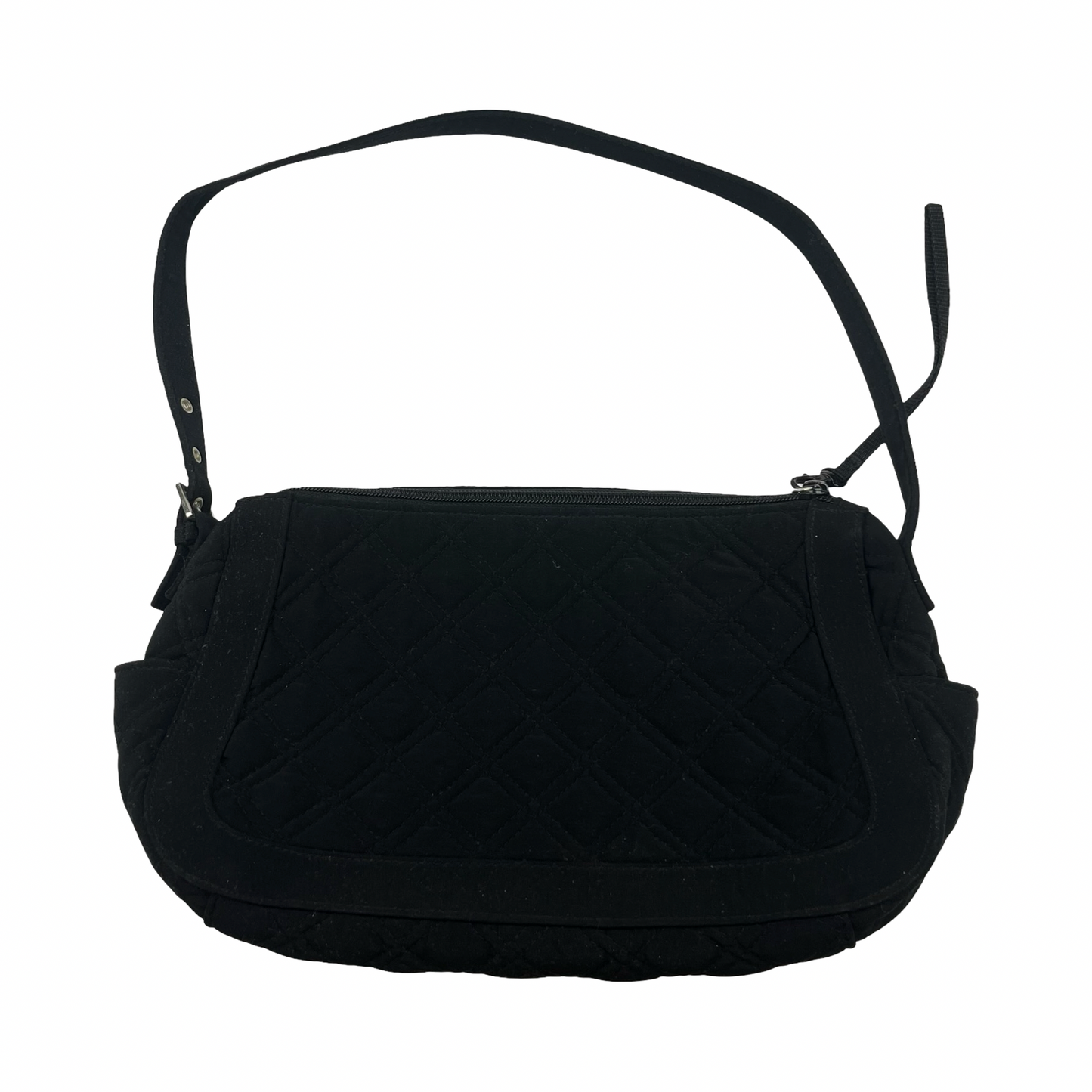 Handbag By Vera Bradley In Black, Size:Medium