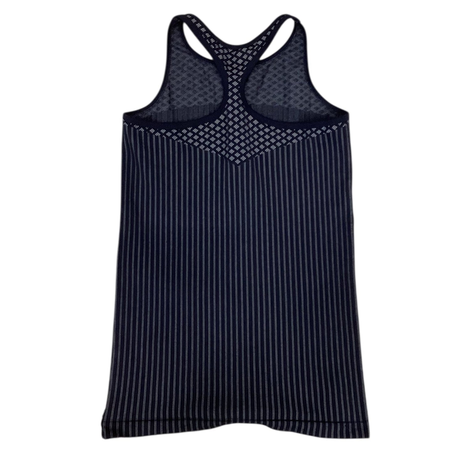 Athletic Tank Top By Athleta In Blue & White, Size:M