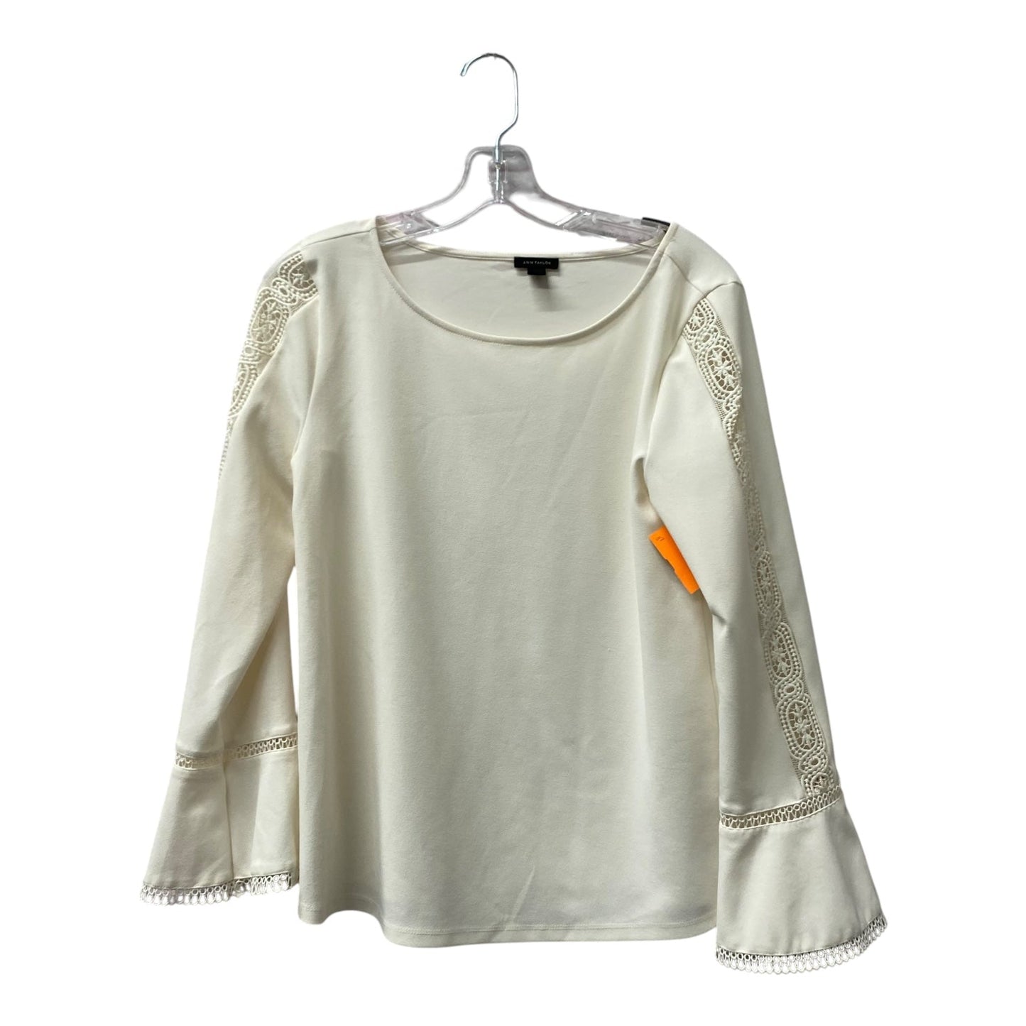 Top Ls By Ann Taylor In Cream, Size:S