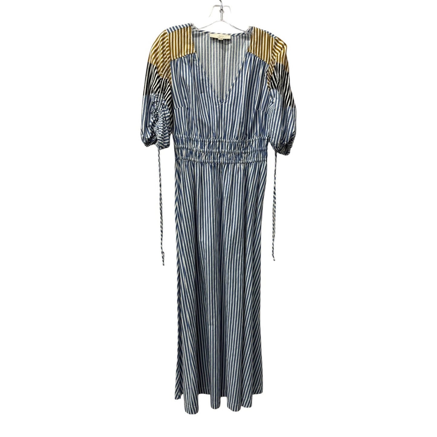 Dress Casual Maxi By Loft In Blue, Size:S