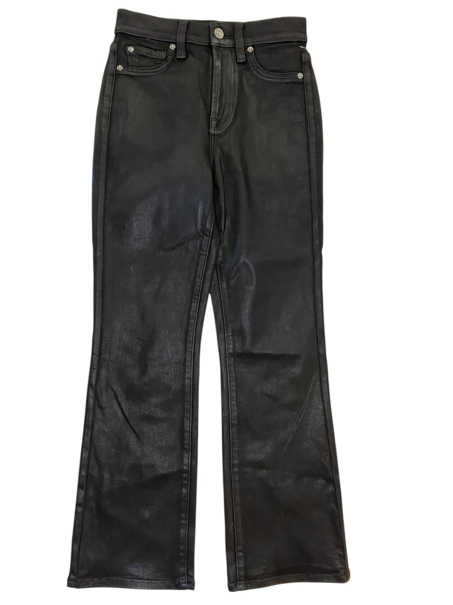 Jeans Boot Cut By 7 For All Mankind In Black, Size:0