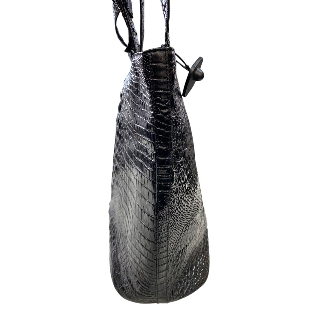 Handbag Designer By Brahmin In Black, Size:Large