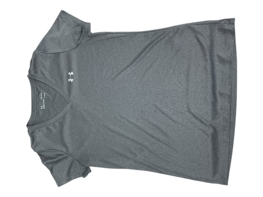 Athletic Top Ss By Under Armour In Grey, Size:M