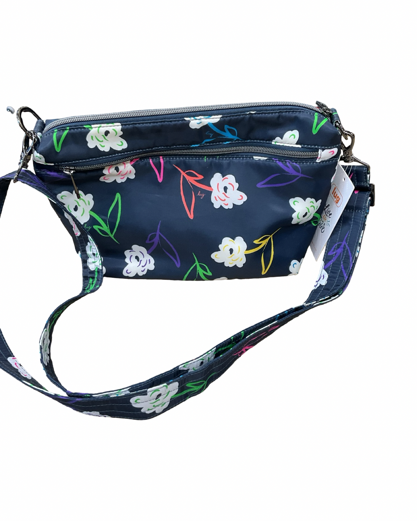 Crossbody By Lug In Navy, Size:Medium