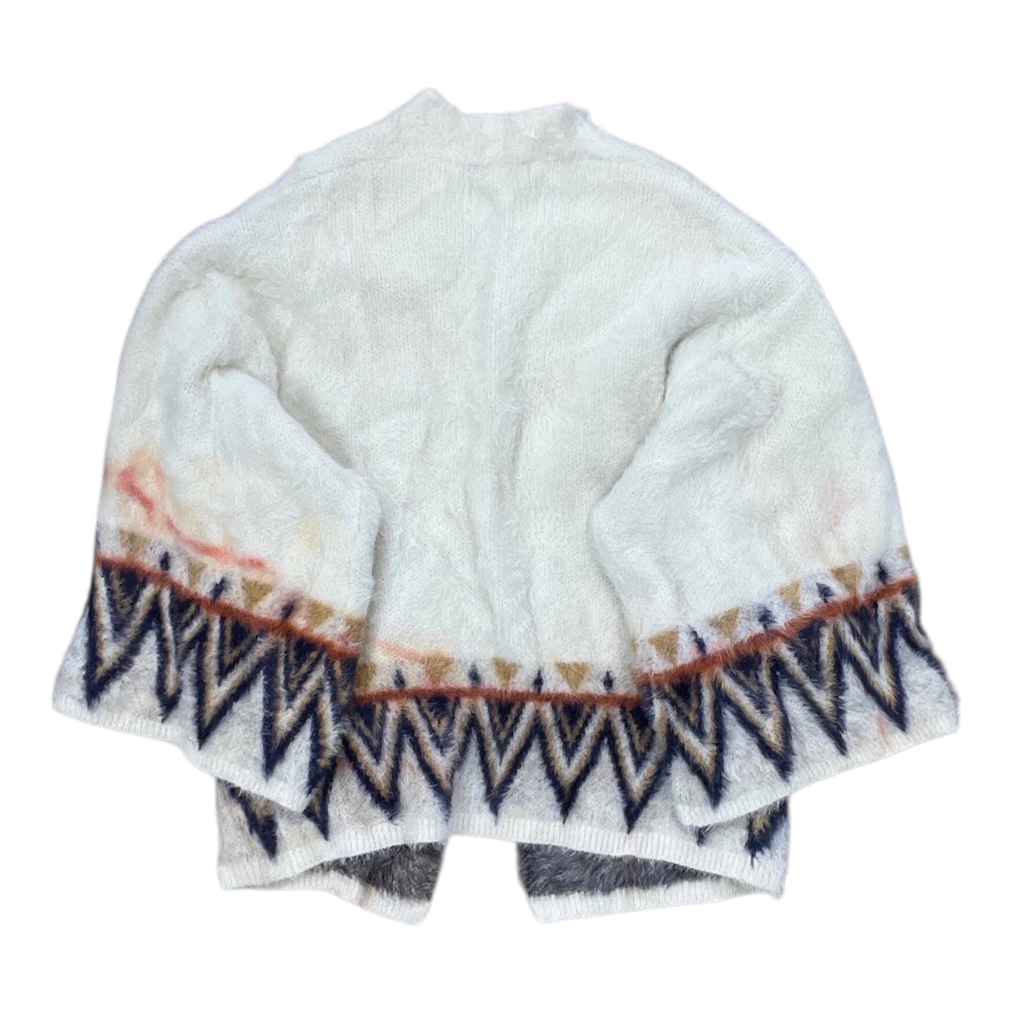 Sweater Cardigan By Baciano In Cream, Size:Xl