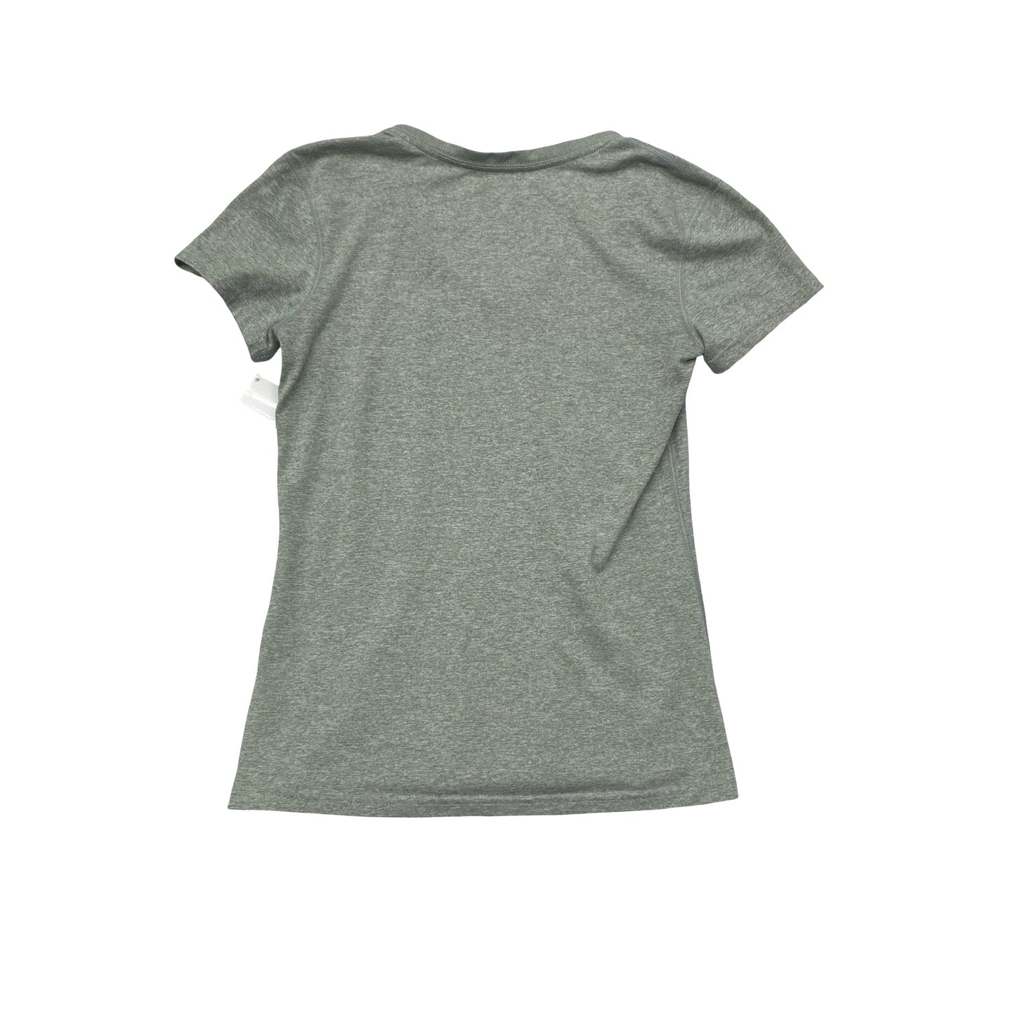 Athletic Top Ss By Nike In Grey, Size:S