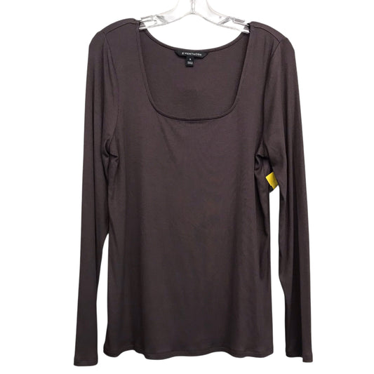 Top Ls Basic By 41 Hawthorn In Brown, Size:Xl