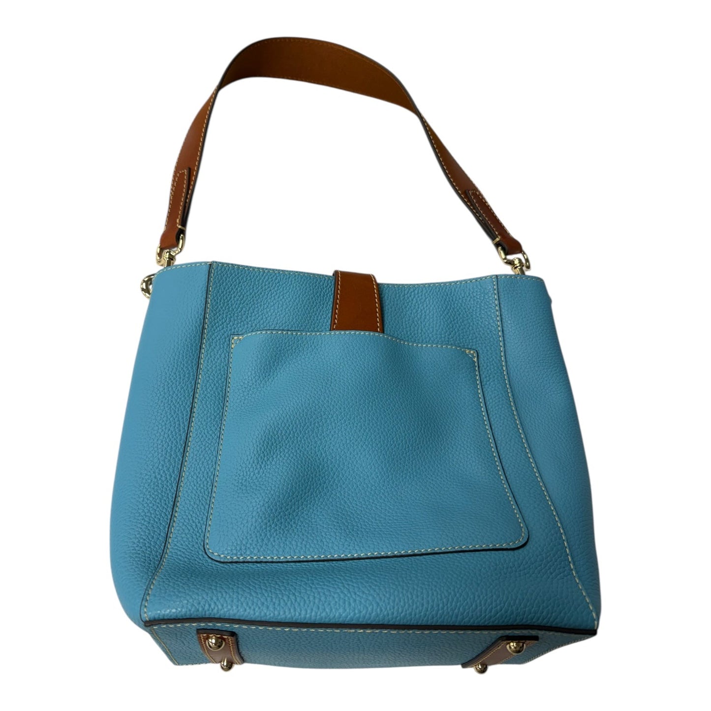 Handbag Designer By Dooney And Bourke In Blue, Size:Medium