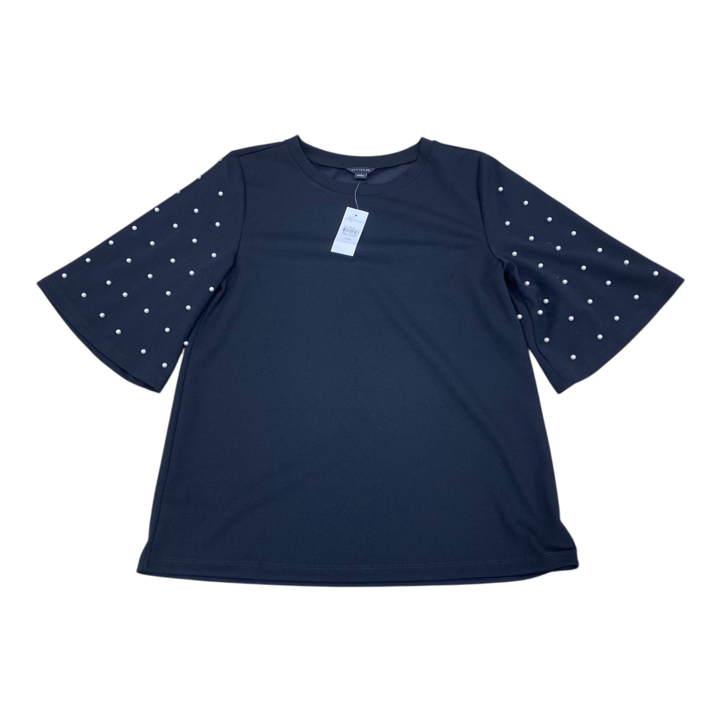 Top Ss By Ann Taylor In Black, Size:Xxs