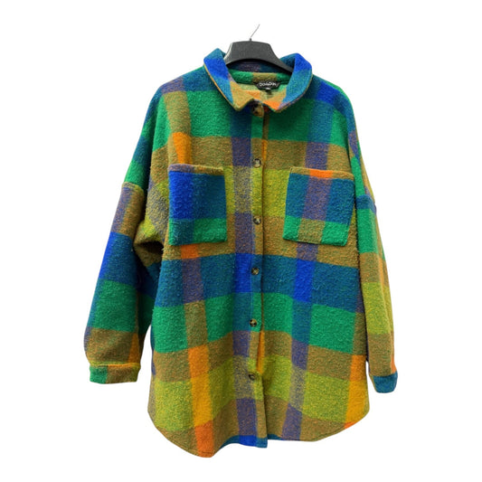 Coat Other By Davi & Dani In Green, Size:3X