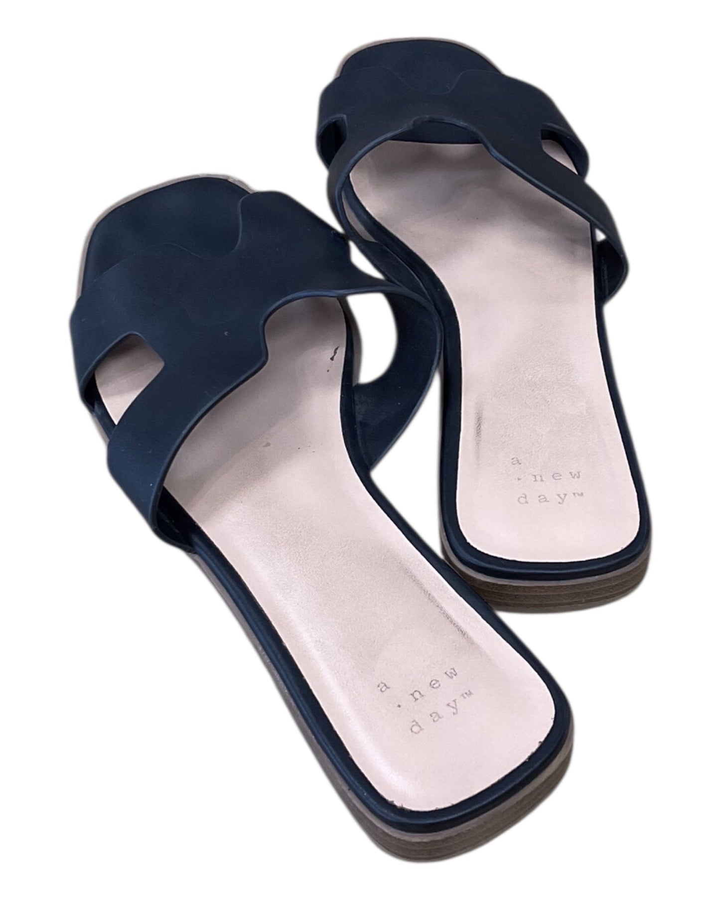 Sandals Flats By A New Day In Black, Size:8.5