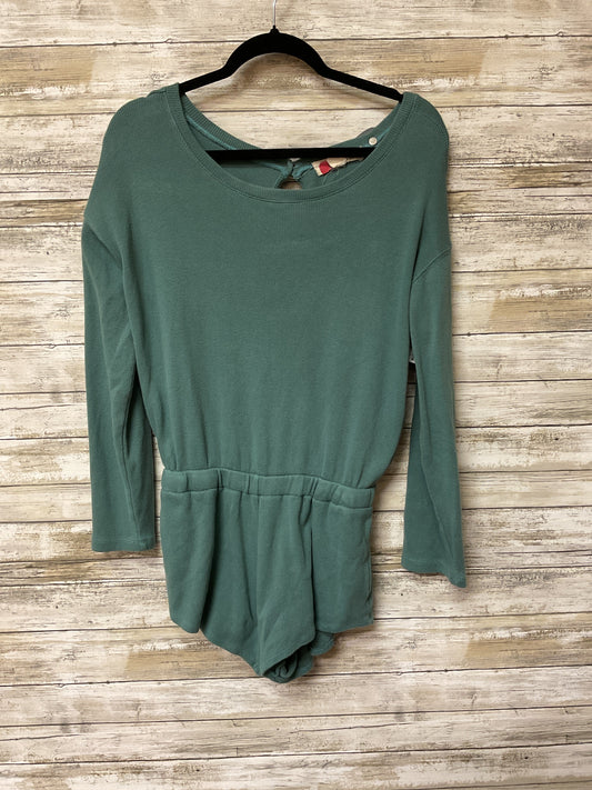 Romper By Free People In Green, Size:Xs