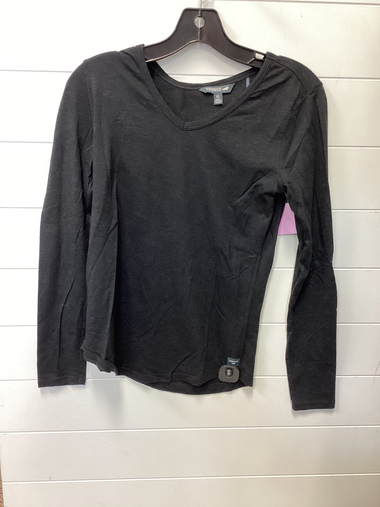 Top Ls By Toad & Co In Black, Size:Xs
