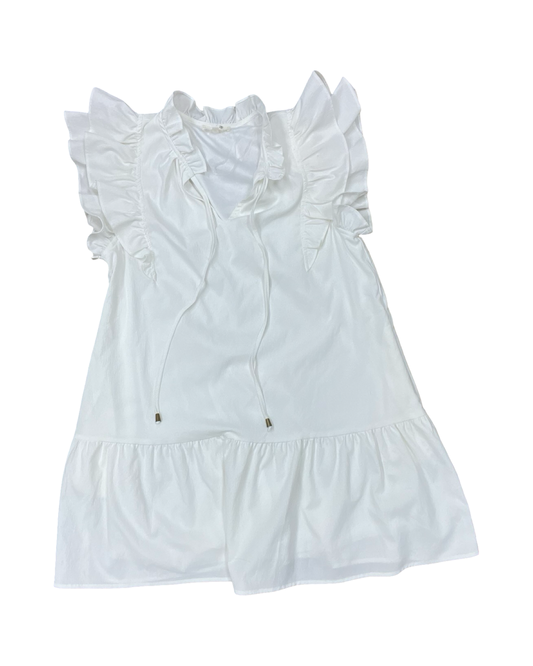 Dress Casual Midi By Entro In White, Size:L