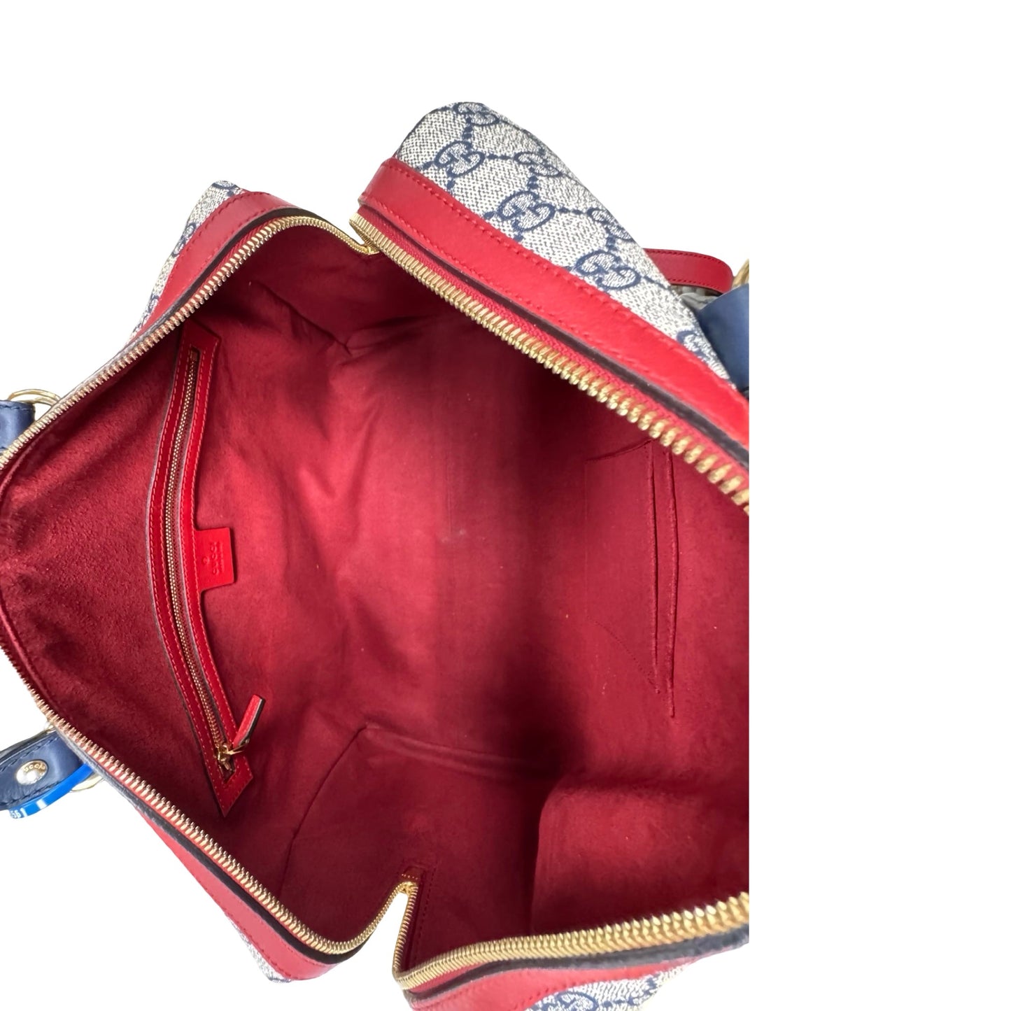 Handbag Structure Supreme Monogram Boston 35 Luxury Designer By Gucci In Multi, Size:Medium