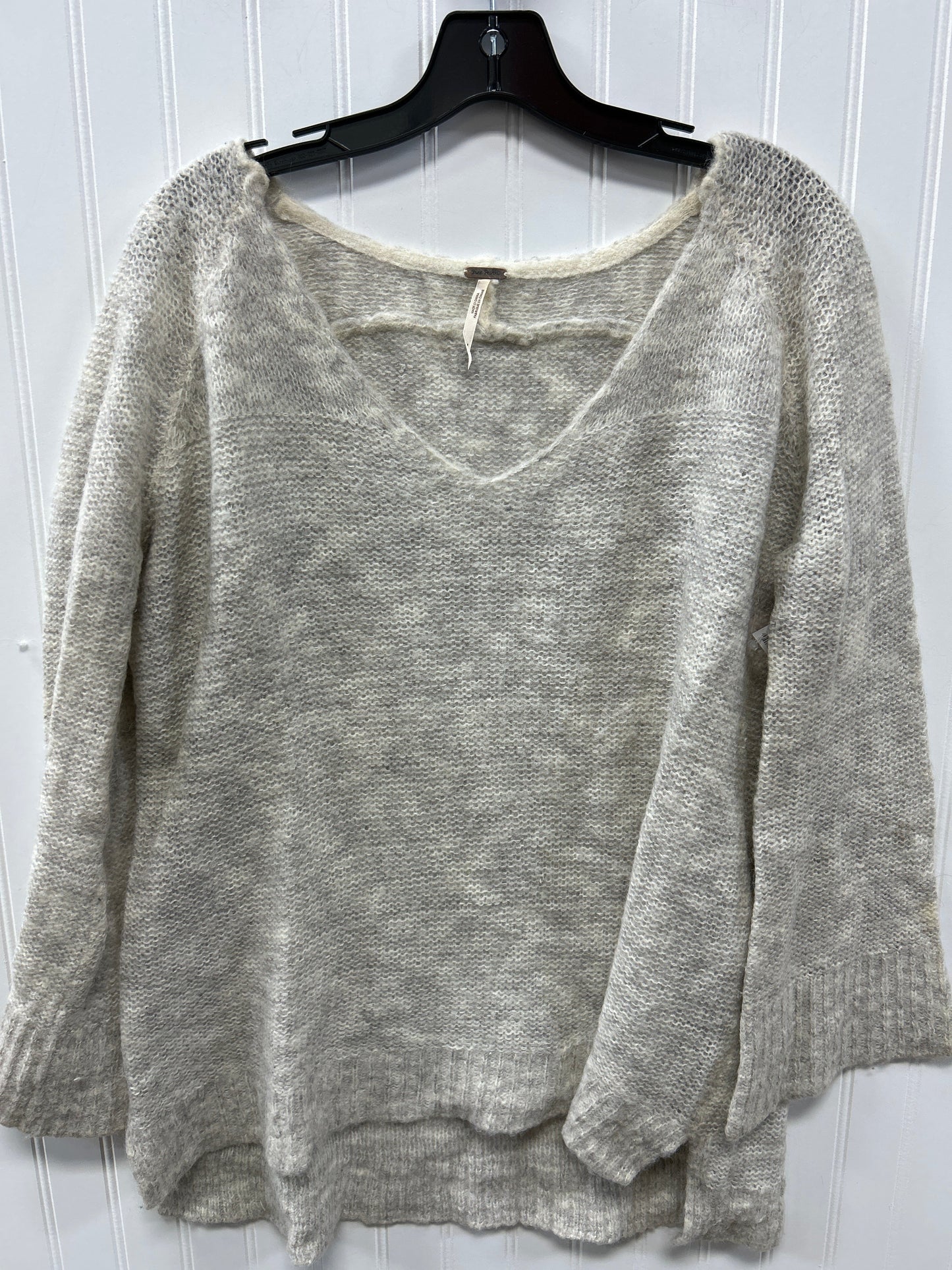 Sweater By Free People In Cream, Size:M