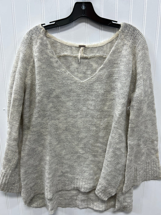 Sweater By Free People In Cream, Size:M