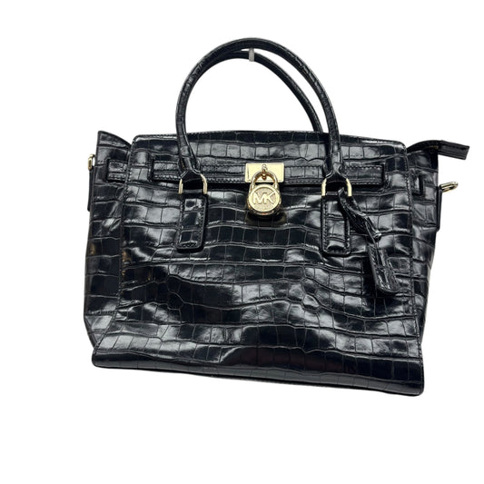Handbag Designer By Michael Kors In Black, Size:Medium