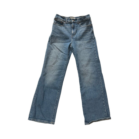 Jeans Wide Leg By Madewell In Blue Denim, Size:6