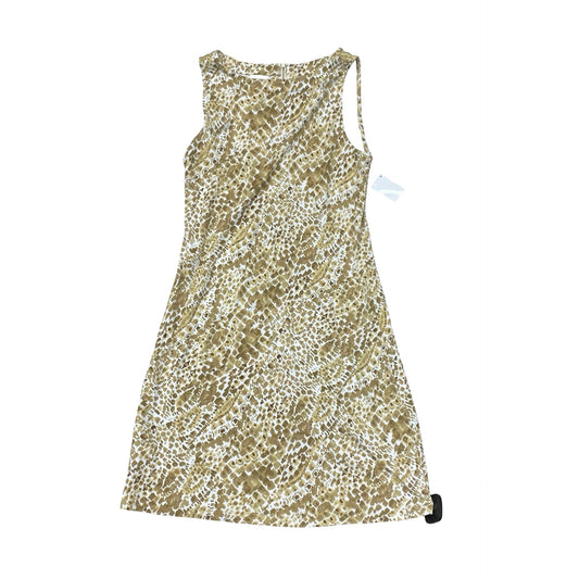 Dress Casual Midi By Tommy Bahama In Brown & White, Size:S