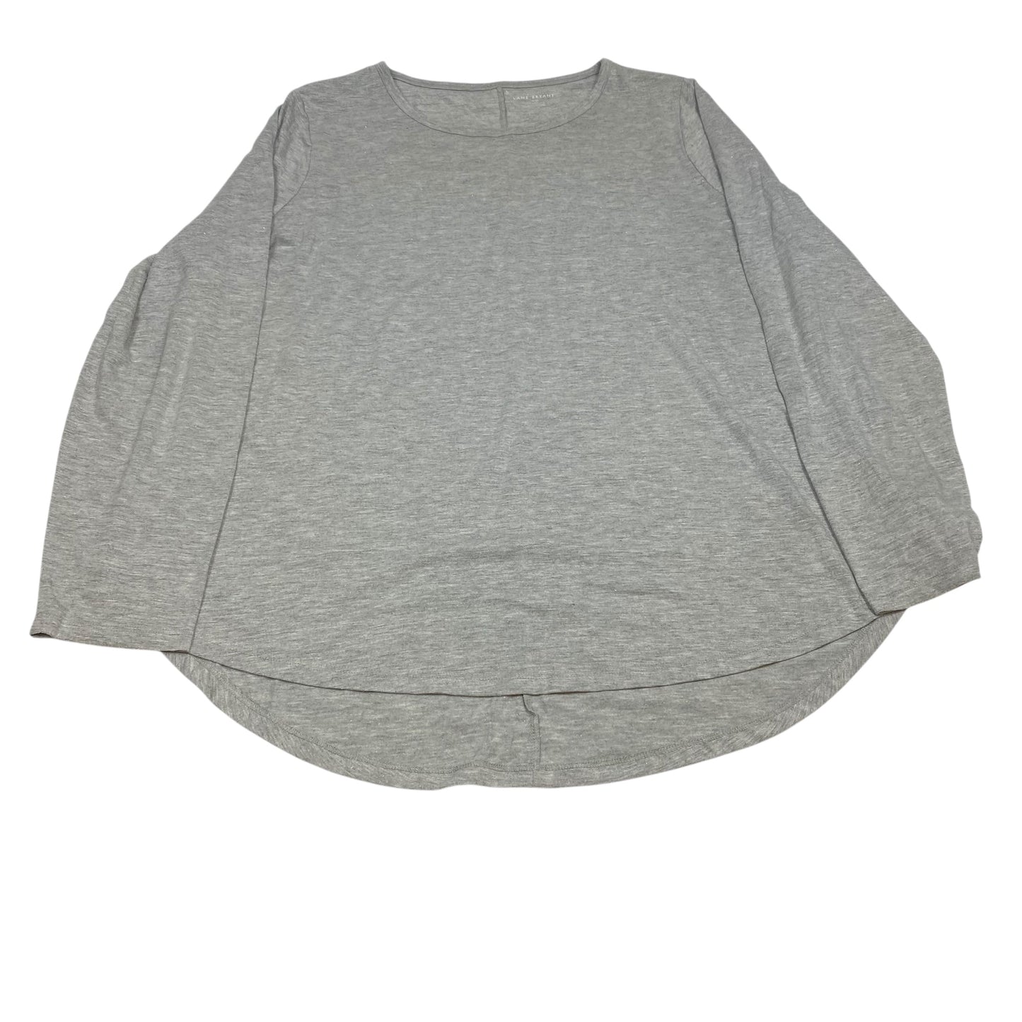 Top Ls By Lane Bryant In Grey, Size:1X