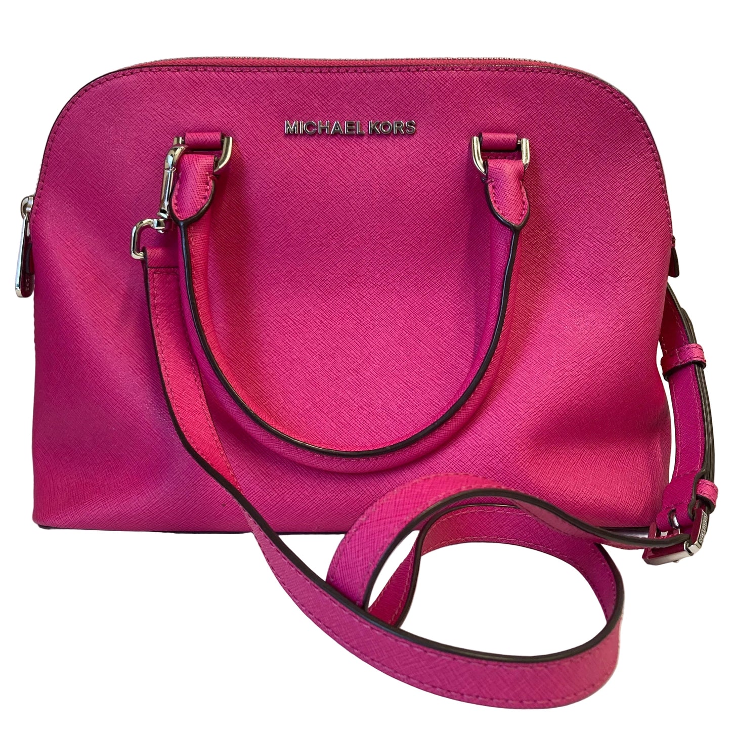 Handbag Designer By Michael Kors In Pink, Size:Medium