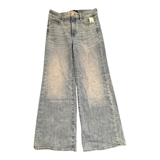 Jeans Wide Leg By White House Black Market In Blue Denim, Size:8