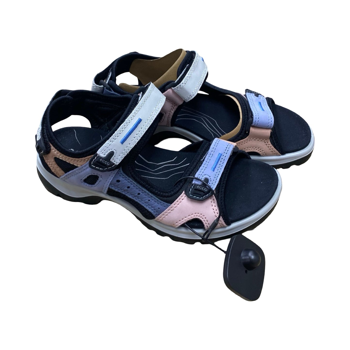 Sandals Flats By Ecco In Multi, Size:6.5