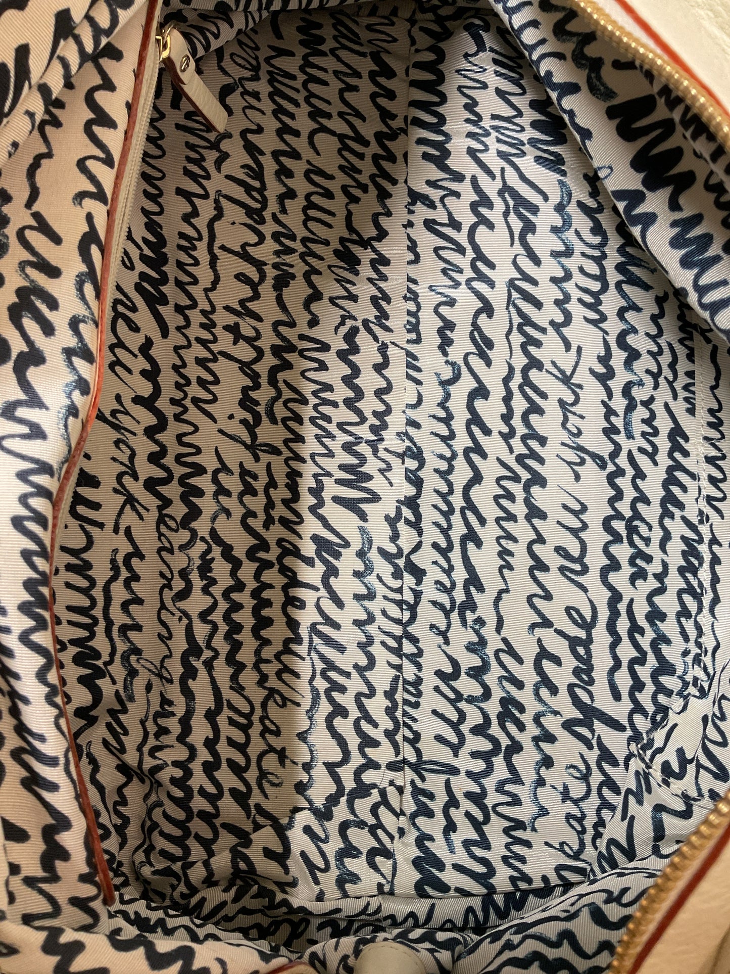 Handbag Designer By Kate Spade In White, Size:Large