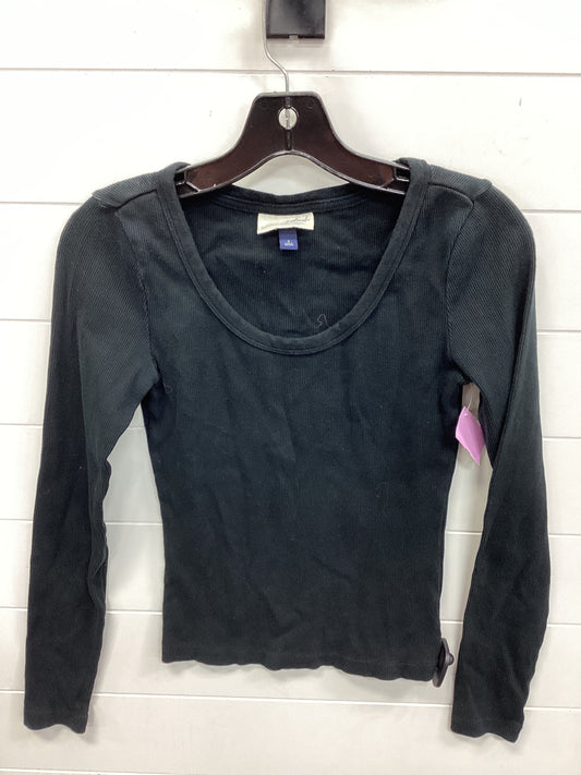 Top Ls By Universal Thread In Black, Size:S