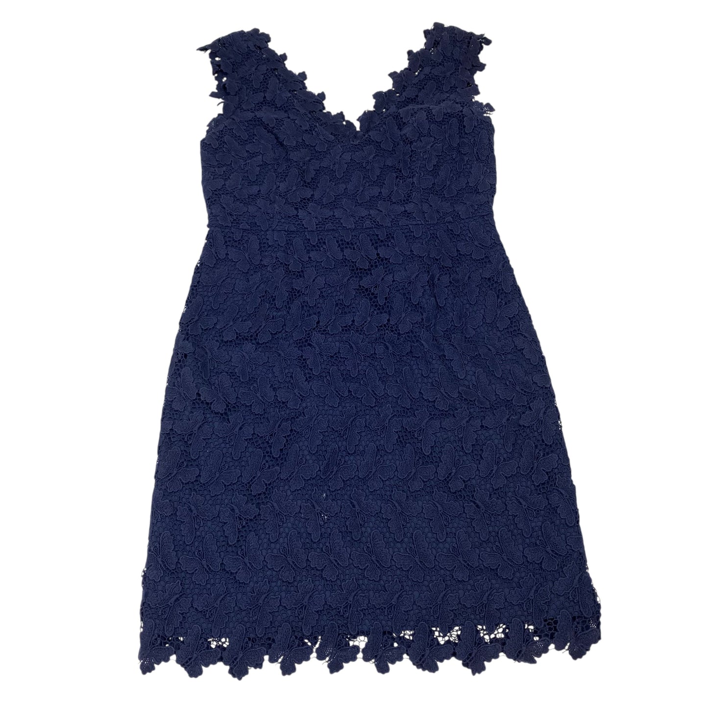 Dress Designer By Lilly Pulitzer In Navy, Size:L
