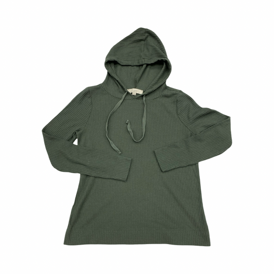 Sweatshirt Hoodie By Loft In Green, Size:Xs